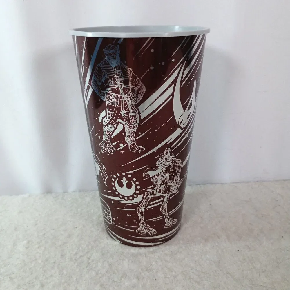 2026 Burger King Star Wars Mandalorian Grogu Rust Cup Din Djarin Collectible